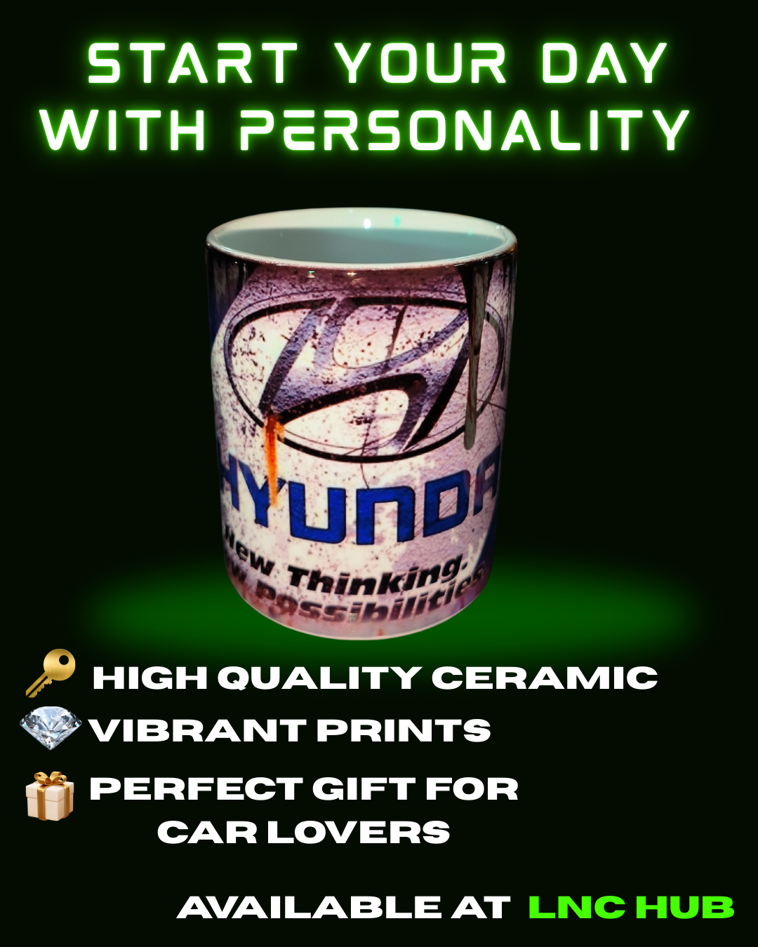 Hyundai Printed Mugs