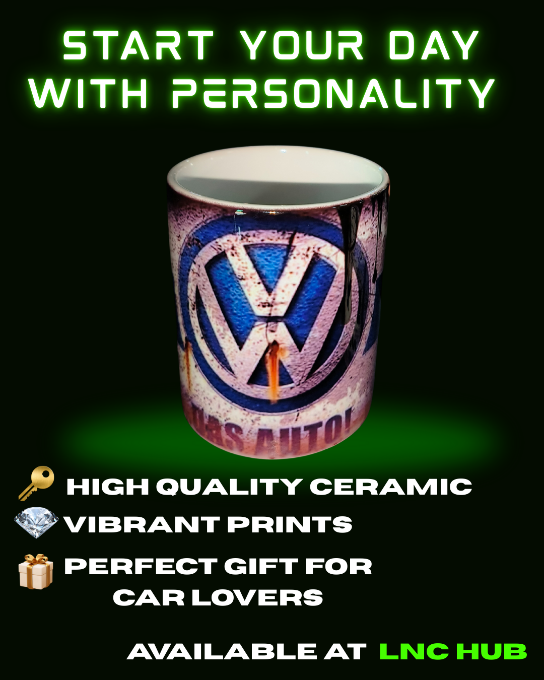 VW Printed Mug