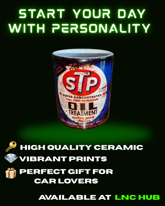 STP Oil Printed Mug