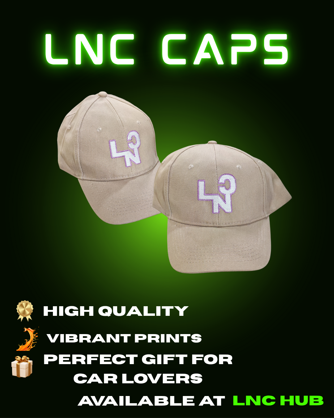 LNC Caps